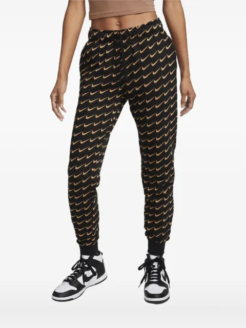 Nike monogram mid-rise track pants Black DZ3088