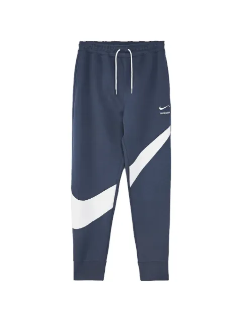 Nike Swoosh tech-fleece track pants Blue DH1023