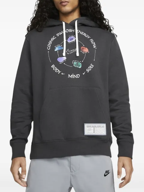 Nike graphic pullover hoodie Grey FB9022