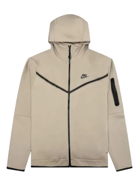 Nike sleeve-pocket zip-up hoodie Neutrals CU4489