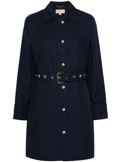 Michael Michael Kors mid-length trench coat Blue MR420DQDTY