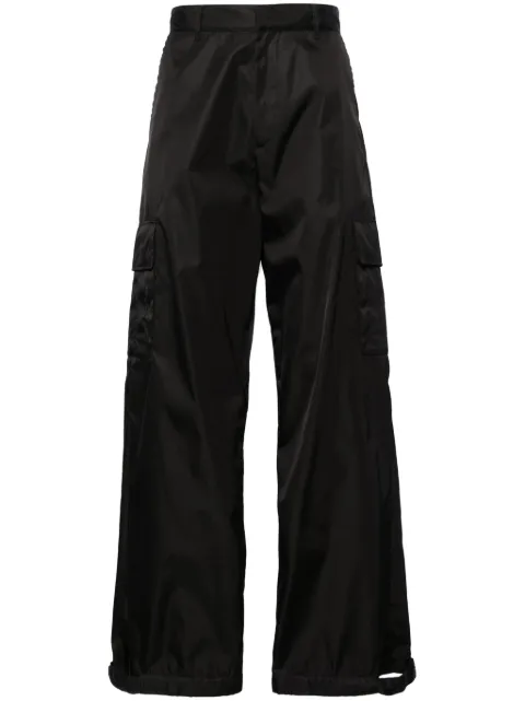 Off-White wide-leg cargo trousers Black OMCF037C99FAB0021010