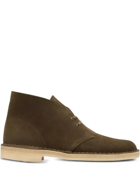 Clarks suede desert boots Green 26147292
