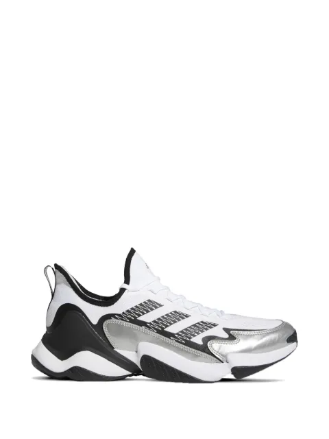 adidas Mahomes SM Impact FLX striped sneakers White GX8109