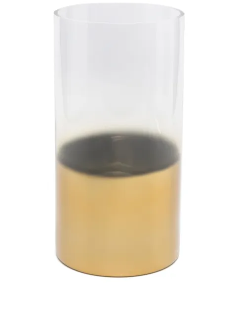 POLSPOTTEN Hurricane glass vase (29.5cm x 15cm) Neutrals 145220051