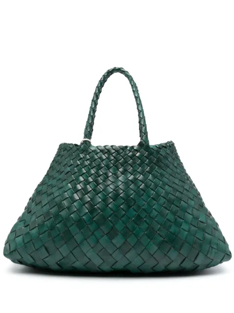 DRAGON DIFFUSION small Santa Croce leather bag Green 8893
