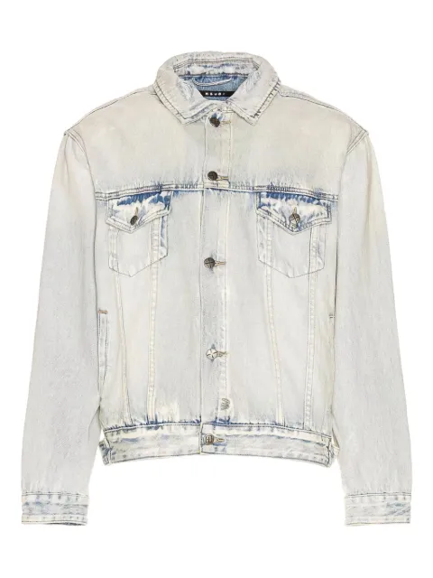 Ksubi Oh G Phase Out Stencil denim jacket Blue 5000006432
