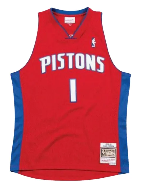 Mitchell & Ness Allen Iverson 2008 NBA Detroit Pistons swingman tank top Red SMJYCP19212DPISCAR08AIV