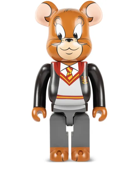 MEDICOM TOY x Tom & Jerry "Jerry in Hogwarts House Robe" BE@RBRICK 1000% figure Brown MEDI2990