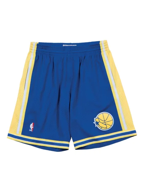 Mitchell & Ness NBA Swingman shorts Blue SMSHGS18230GSWROYA95