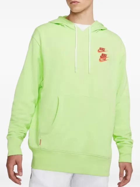 Nike drawstring-hood hoodie Green DA0931