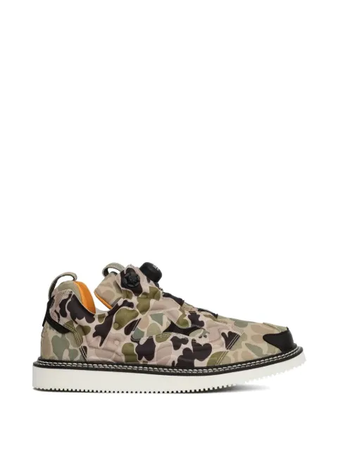Reebok camouflage fury boot sneakers Green AR1392