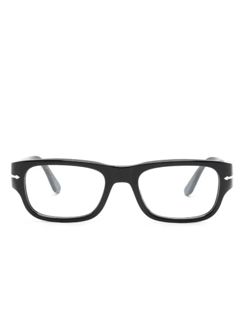 Persol PO3324V rectangle-frame glasses Black PO3324V95