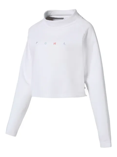 PUMA cat-graphic sweatshirt White 57894702
