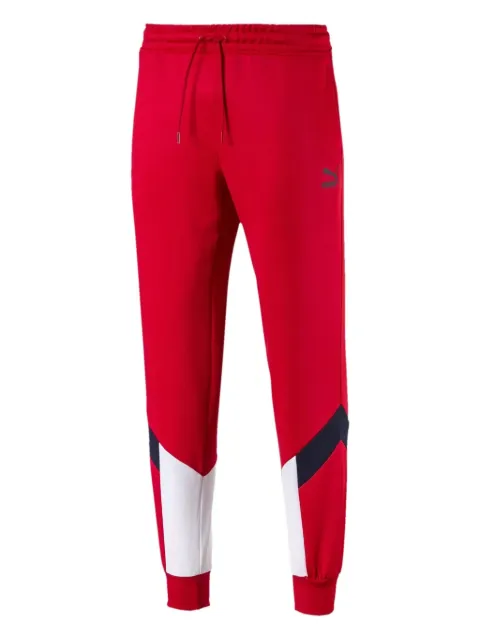 PUMA Iconic MCS colour-block track pants Red 57798111