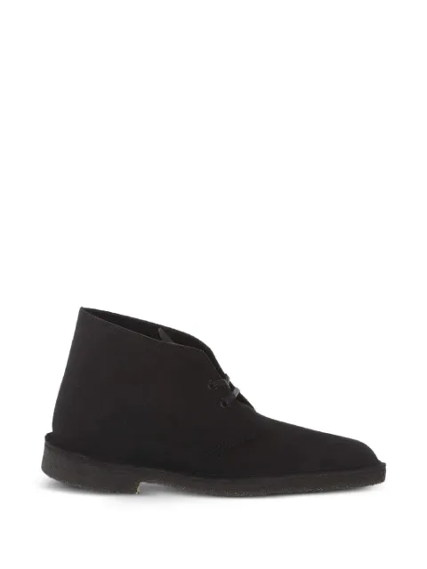 Clarks suede desert boots Black 55480261