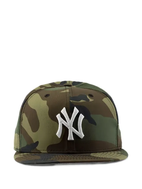 NEW ERA CAP camouflage-pattern baseball cap Green 11941920