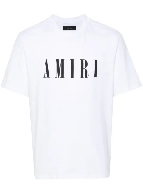 AMIRI Core logo-print cotton T-shirt White AMJYTE1031