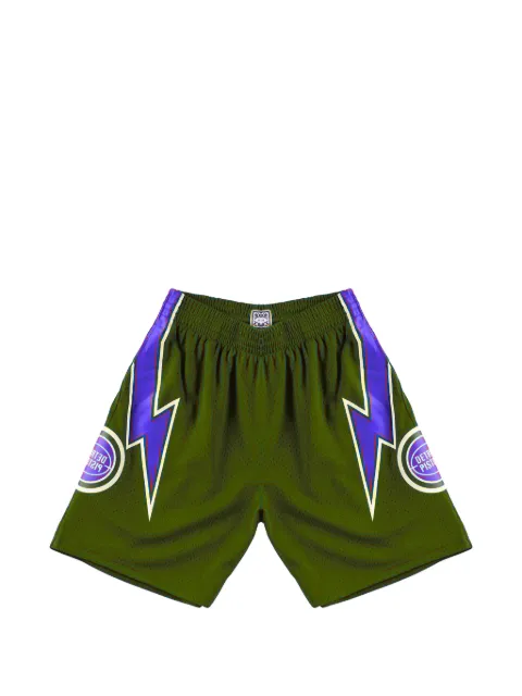 Mitchell & Ness NBA Detroit Pistons shorts Green SMSHGS18029DPIROYA78