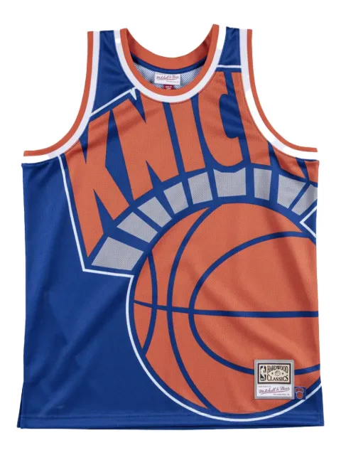 Mitchell & Ness NBA New York Knicks Big Face tank top Black MSTKBW19068NYKROYA