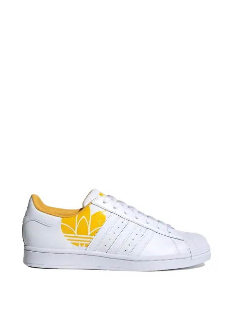 adidas superstar trefoil logo sneakers White FY2825