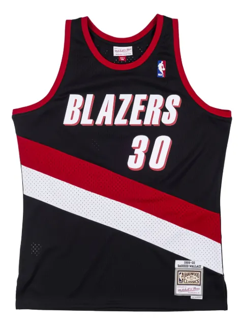Mitchell & Ness x NBA Swingman "Portland Trail Blazers Rasheed Wallace" tank top Black SMJYCP19246PTBBLCK99RWA