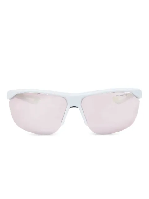 Nike shield-frame sunglasses White EV0982