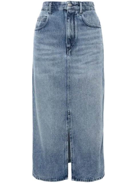 ISABEL MARANT Tilauria stonewashed denim skirt Blue JU0045FBB1H07I