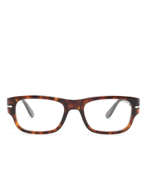 Persol rectangle-frame glasses Brown PO3324V