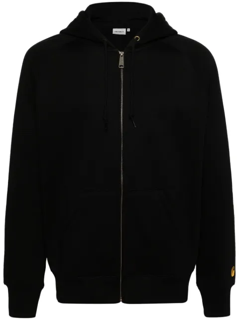 Carhartt WIP Chase zip-up hoodie Black I033664