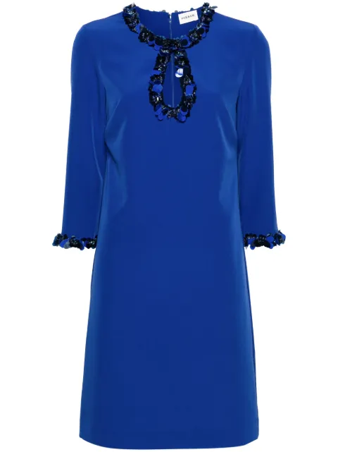 P.A.R.O.S.H. Puppy sequin-embellished shift dress Blue D721910PUPPY
