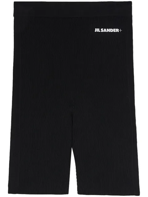 Jil Sander seamless cotton shorts Black J40MU0112J15410