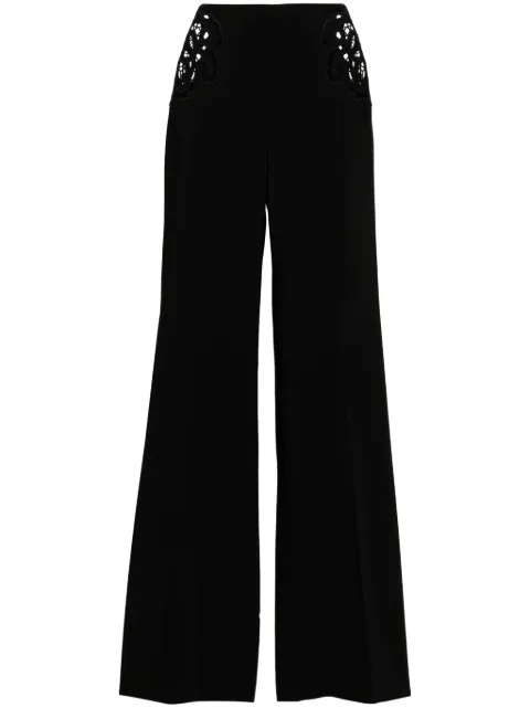 Stella McCartney broderie-anglaise tailored trousers Black 6401703DU300