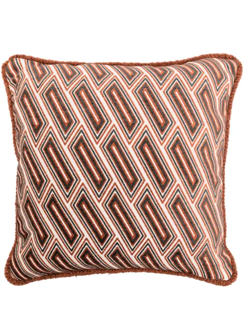 Soho Home Vende geometric-pattern cushion (50cm x 50cm) Brown 79958162