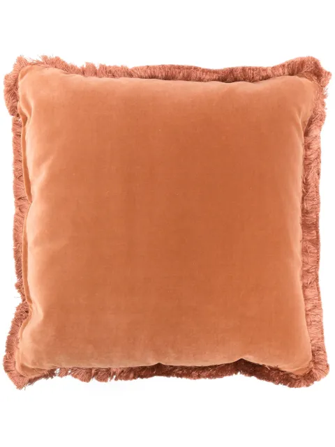 Soho Home Margeaux velvet cushion (50cm x 50cm) Brown 79951026
