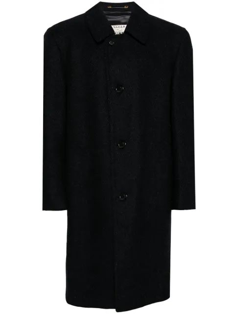 A.N.G.E.L.O. Vintage Cult 1990s single-breasted maxi coat Blue ANG380VAH