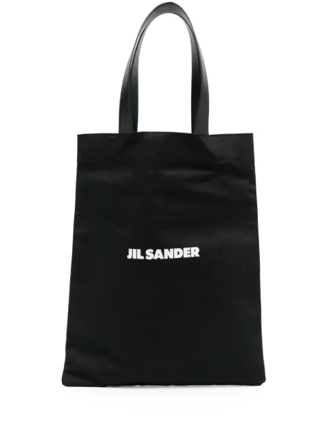 Jil Sander Book logo-print tote bag Black J07WC0023P4863