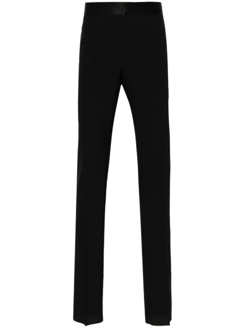 Givenchy straight-leg wool trousers Black BM51DE14DL