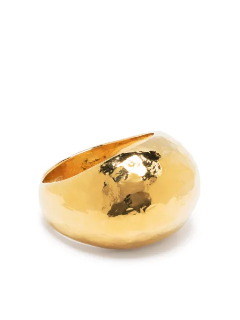 Wouters & Hendrix hammered dome ring Gold RIC009