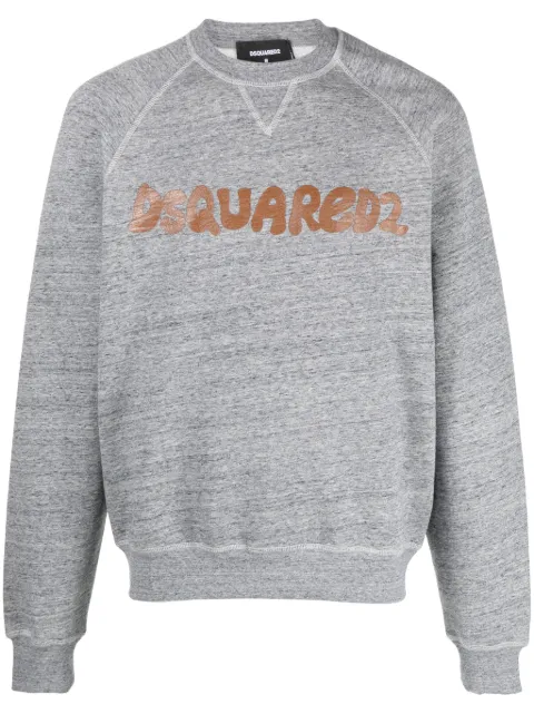 DSQUARED2 Cool logo-print sweatshirt Grey S71GU0626S25477