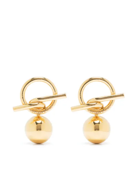 Wouters & Hendrix ball drop earrings Gold EIC009