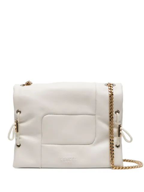 Lancel small Billie leather crossbody bag White A1276534TU