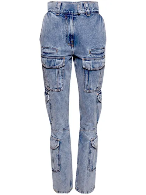 Givenchy bootcut cargo jeans Blue BW51345Y8R