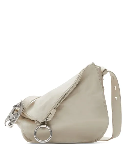 Burberry small Knight leather shoulder bag Neutrals 8081676