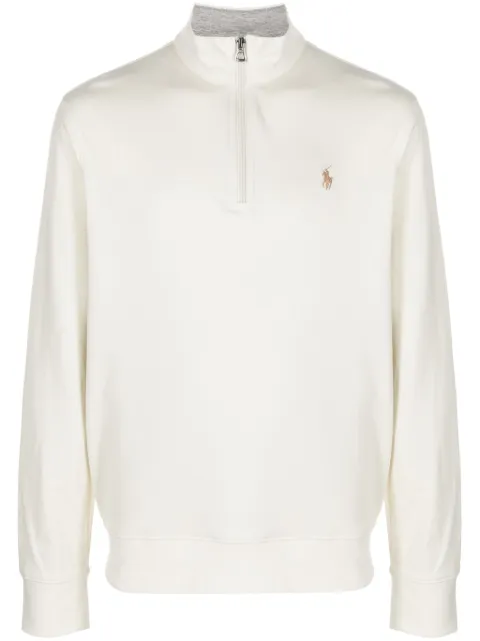 Polo Ralph Lauren Polo Pony half-zip sweatshirt Neutrals 710812963057