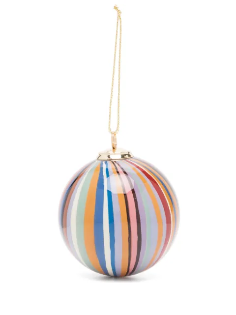 Paul Smith Signature Stripe glass bauble Multicolour M1ABAUBASTRP