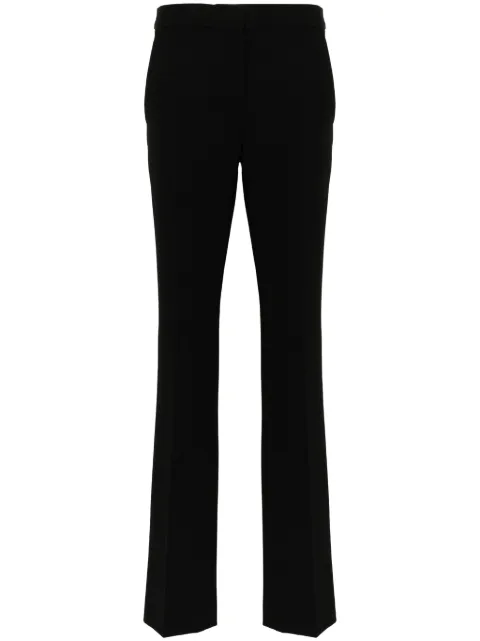 Moschino press-creased straight-leg trousers Black J03330524