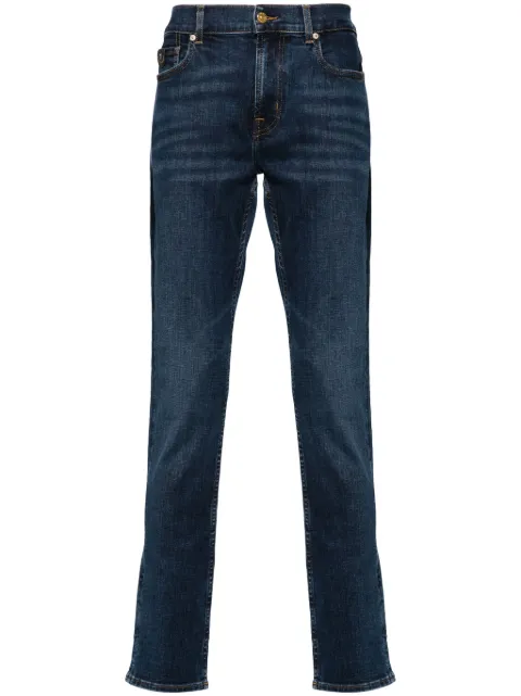 7 For All Mankind Paxtyn mid-rise skinny jeans Blue JSPDC42SNL