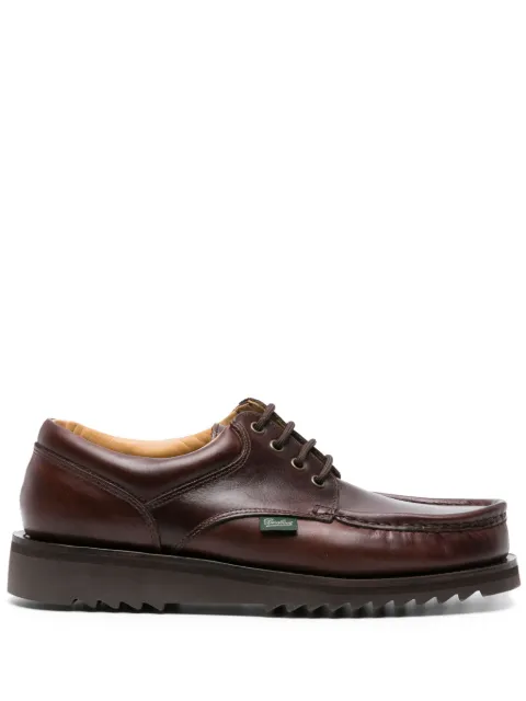 Paraboot Thiers leather derby shoes Brown 786401
