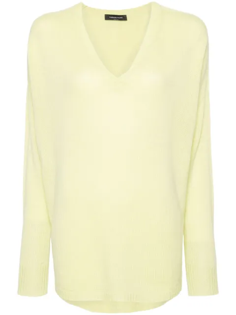 Fabiana Filippi purl-knit cashmere jumper Yellow MAD264F036I8410000